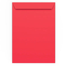 Envelope vermelho 324x229 mm (C4)