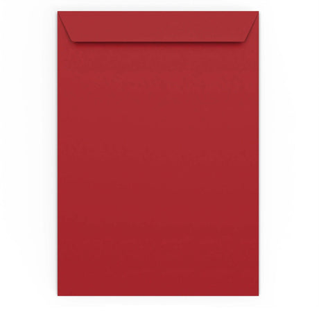 Envelope vermelho escuro 324x229 mm (C4)