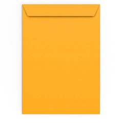 Envelope amarelo mostarda 324x229 mm (C4)
