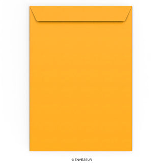 Envelope amarelo mostarda 324x229 mm (C4)