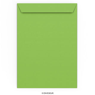 Envelope verde claro 324x229 mm (C4)