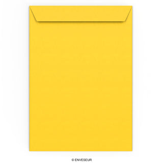 Envelope amarelo 324x229 mm (C4)