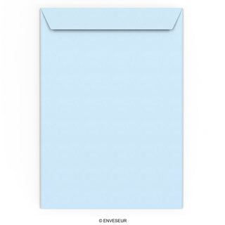 Envelope azul pastel 324x229 mm (C4)