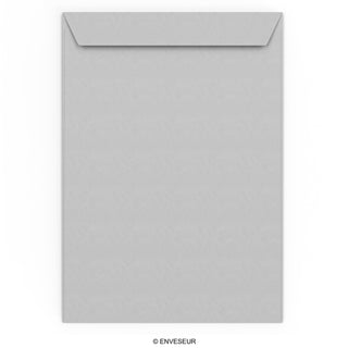 Envelope cinza pastel 324x229 mm (C4)