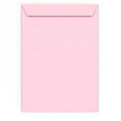 Envelope rosa pastel 324x229 mm (C4)