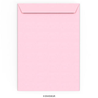 Envelope rosa pastel 324x229 mm (C4)