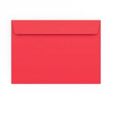 Envelope vermelho 162x229 mm (C5)