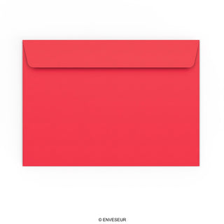 Envelope vermelho 162x229 mm (C5)