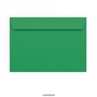 Envelope verde escuro 162x229 mm (C5)