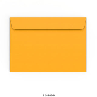 Envelope amarelo mostarda 162x229 mm (C5)