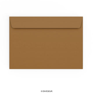 Envelope marrom 162x229 mm (C5)