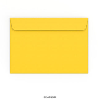 Envelope amarelo 162x229 mm (C5)