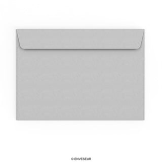 Envelope cinza pastel 162x229 mm (C5)