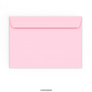 Envelope rosa pastel 162x229 mm (C5)
