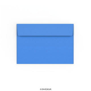 Envelope azul 114x162 mm (C6)