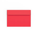 Envelope vermelho 114x162 mm (C6)