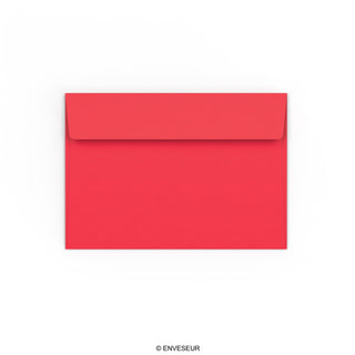 Envelope vermelho 114x162 mm (C6)