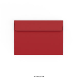 Envelope vermelho escuro 114x162 mm (C6)