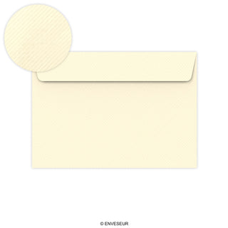 Envelope marfim vergê 114x162 mm (C6)