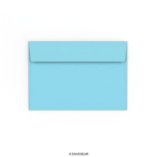 Envelope azul claro 114x162 mm (C6)