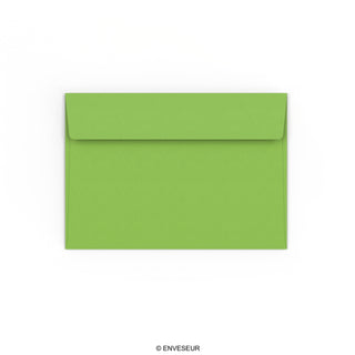 Envelope verde claro 114x162 mm (C6)