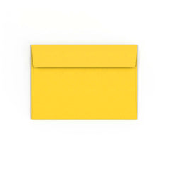Envelope amarelo 114x162 mm (C6)