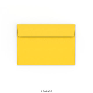 Envelope amarelo 114x162 mm (C6)
