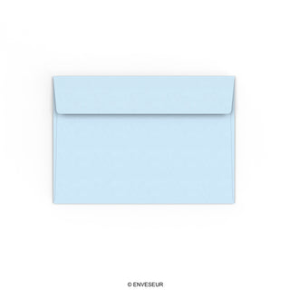 Envelope azul pastel 114x162 mm (C6)
