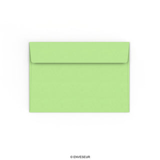Envelope verde pastel 114x162 mm (C6)