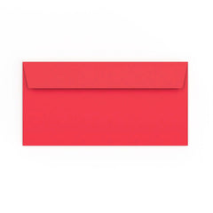 Envelope vermelho 110x220 mm (DL)