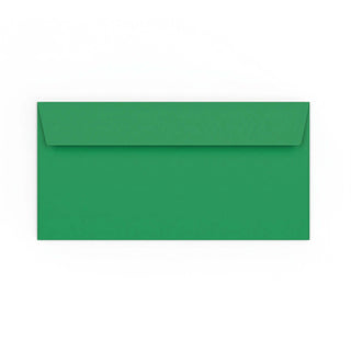 Envelope verde escuro 110x220 mm (DL)