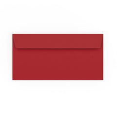 Envelope vermelho escuro 110x220 mm (DL)