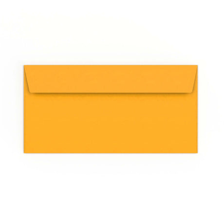 Envelope amarelo mostarda 110x220 mm (DL)