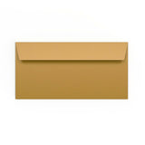 Envelope dourado 110x220 mm (DL)