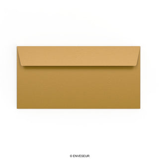 Envelope dourado 110x220 mm (DL)