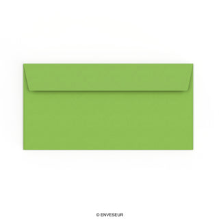 Envelope verde claro 110x220 mm (DL)