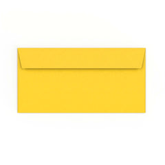 Envelope amarelo 110x220 mm (DL)