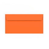 Envelope laranja 110x220 mm (DL)