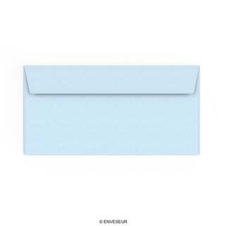 Envelope azul pastel 110x220 mm (DL)