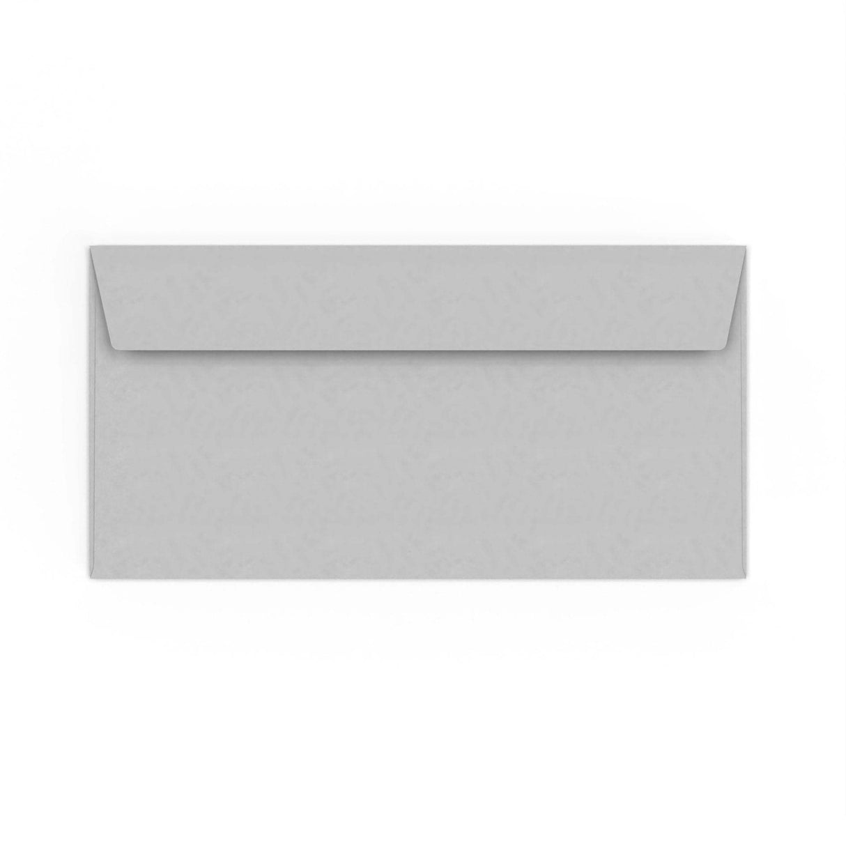 Envelope cinza pastel 110x220 mm (DL)