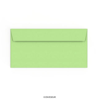 Envelope verde pastel 110x220 mm (DL)