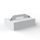 Takeaway Food Boxes White 230 x 165 x 75 mm
