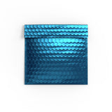 Envelopes almofadados com bolha metálica brilhante