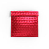 Envelopes almofadados com bolha metálica brilhante