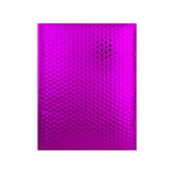 Envelopes almofadados com bolha metálica brilhante