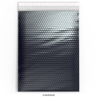 Envelopes almofadados com bolha metálica brilhante