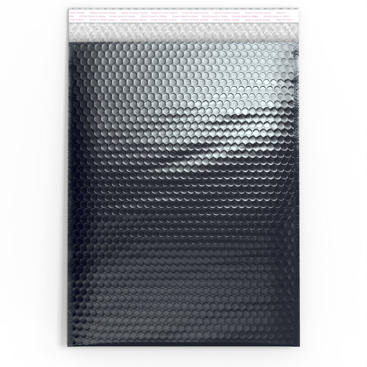 Envelopes almofadados com bolha metálica brilhante