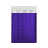 Envelopes almofadados com bolha metálica fosca