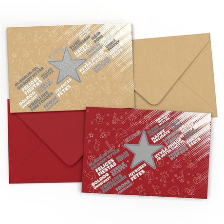 Envelope natalício Boas Festas