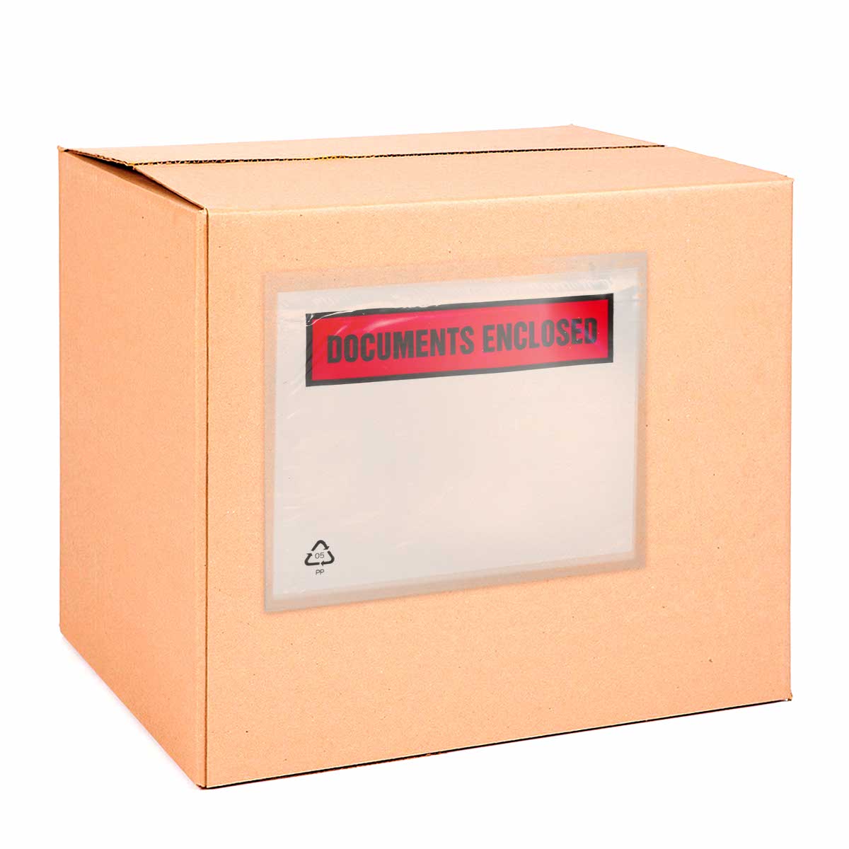 Sacos de papel adesivo para documentos com impressão